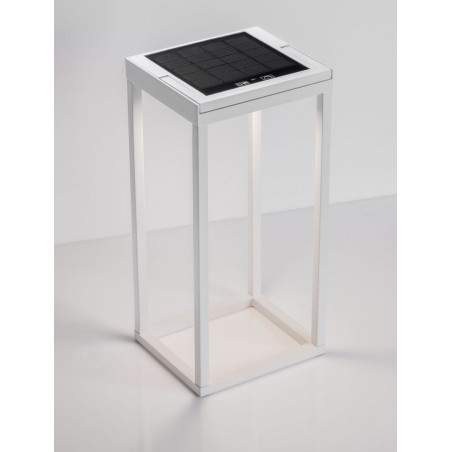 Lampa solarna zewnętrzna Tolasip LED - Biała | Decolab24