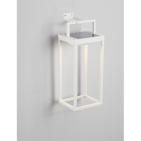 Lampa solarna zewnętrzna Tolasip LED - Biała | Decolab24