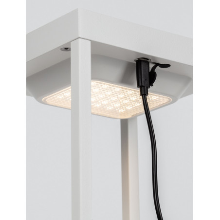 Lampa solarna zewnętrzna Tolasip LED - Biała | Decolab24