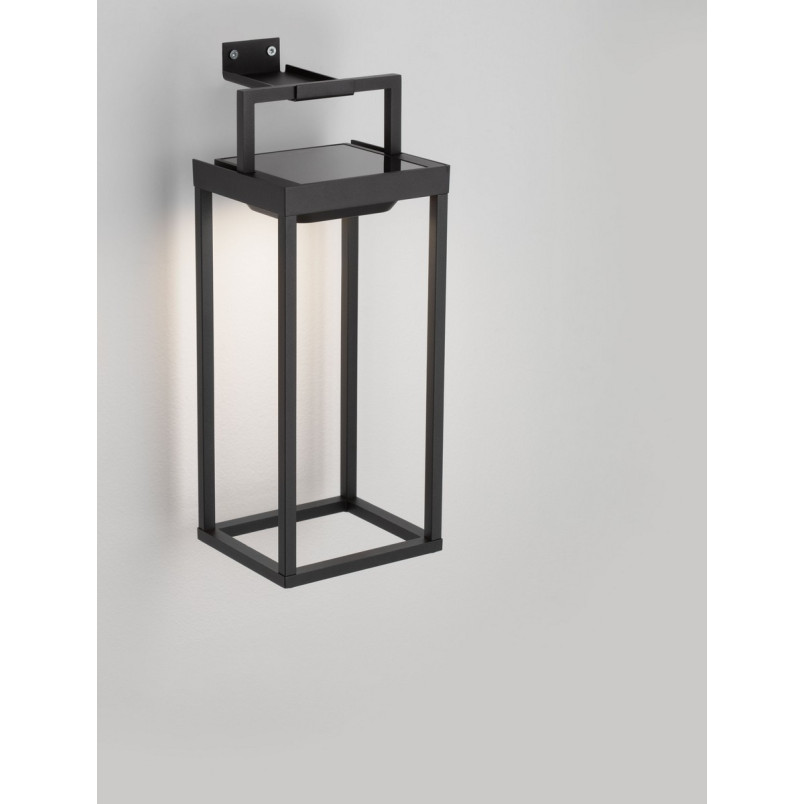Lampa solarna zewnętrzna Tolasip LED - antracyt | Decolab24
