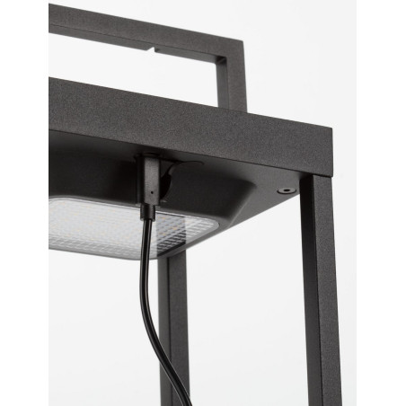Lampa solarna zewnętrzna Tolasip LED - antracyt | Decolab24