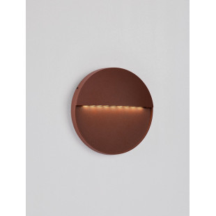 Kinkiet elewacyjny Dorix LED - rdzawy (kort) - Decolab24