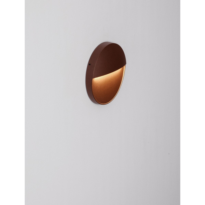 Kinkiet elewacyjny Dorix LED - rdzawy (kort) - Decolab24