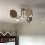 Lampa Zita IV - Skandynawska lampa sufitowa drewniana | Emibig