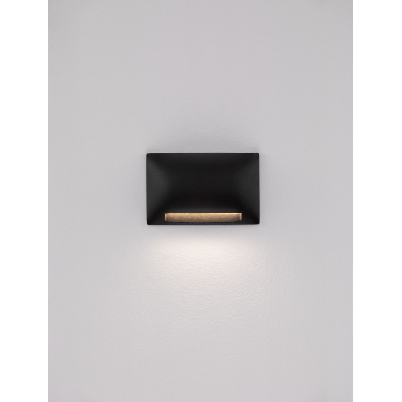 Lampa elewacyjna Bisup LED - czarna | Decolab24