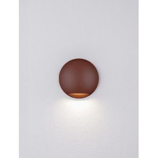 Lampa spot Soppa LED - oświetlenie schodów, rdzawy (kortem) | Decolab24