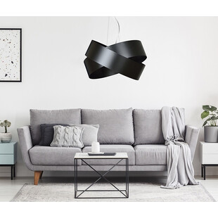 Lampa wisząca Vieno czarna Emibig | Nowoczesne oświetlenie
