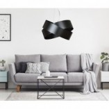 Lampa wisząca Vieno czarna Emibig | Nowoczesne oświetlenie