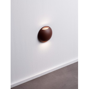 Lampa spot LED Soppa - oświetlenie schodów, kolor rdzawy