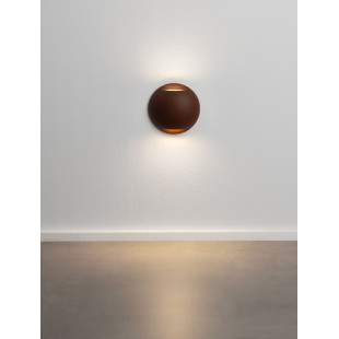 Lampa spot LED Soppa - oświetlenie schodów, kolor rdzawy