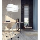 Lampa wisząca Vieno biała Emibig | Nowoczesny design