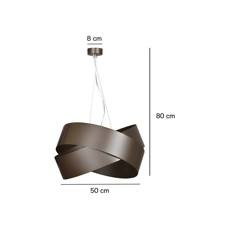 Lampa wisząca Vieno biała Emibig | Nowoczesny design
