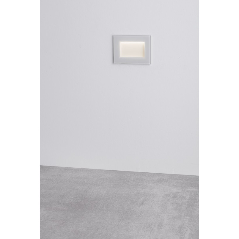 Lampa zewnętrzna LED Lipon - Decolab24 | Biała, Podtynkowa