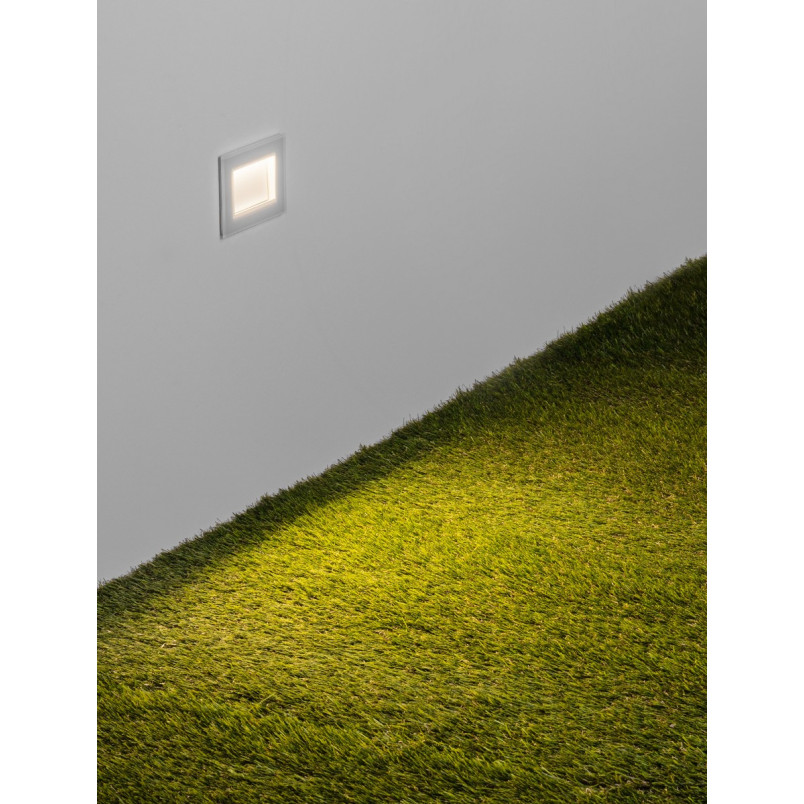 Lampa zewnętrzna LED Lipon - Decolab24 | Biała, Podtynkowa