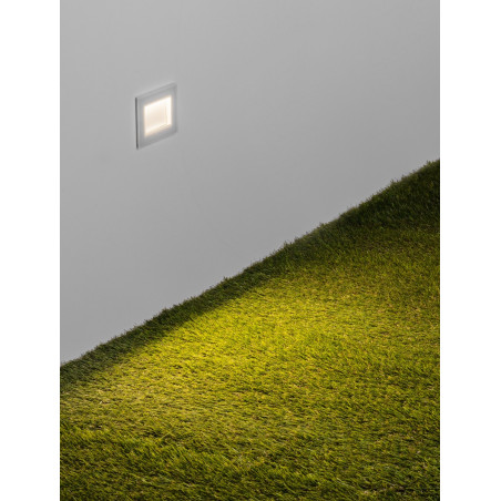 Lampa zewnętrzna LED Lipon - Decolab24 | Biała, Podtynkowa