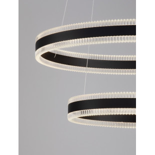 Lampa wisząca LED 2 okręgi Raloa - Nowoczesny design | Decolab24