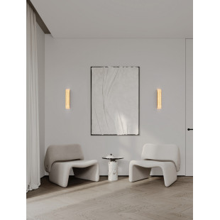 Kinkiet glamour Karina LED | Złoty, 37cm | Decolab24