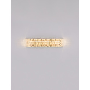 Kinkiet glamour Karina LED | Złoty, 37cm | Decolab24