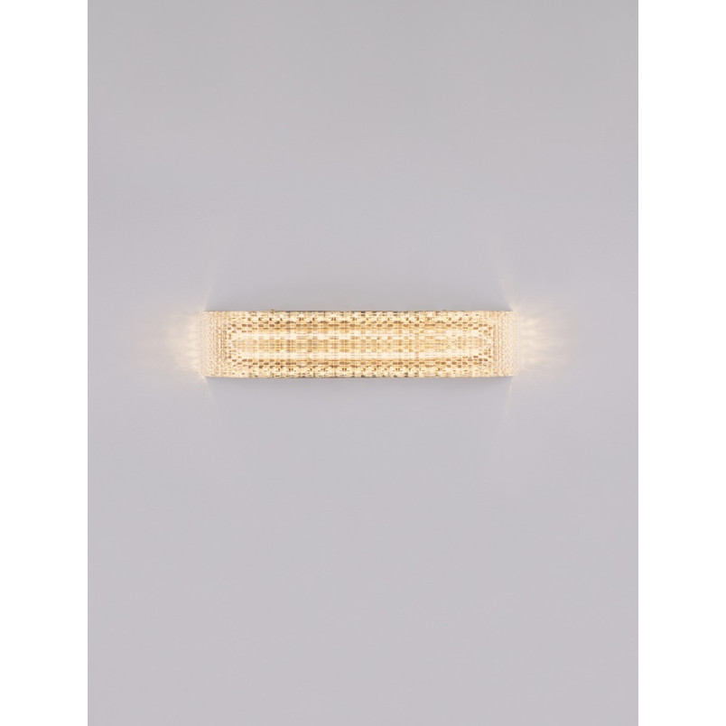 Kinkiet glamour Karina LED | Złoty, 37cm | Decolab24