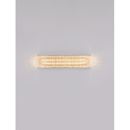 Kinkiet glamour Karina LED | Złoty, 37cm | Decolab24