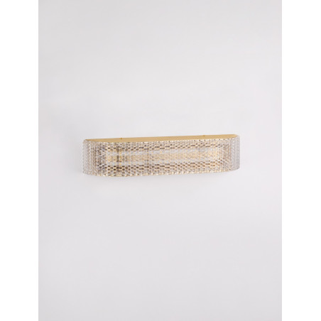 Kinkiet glamour Karina LED | Złoty, 37cm | Decolab24