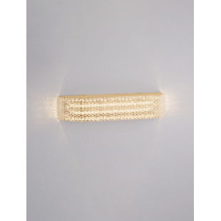 Kinkiet glamour Karina LED | Złoty, 37cm | Decolab24