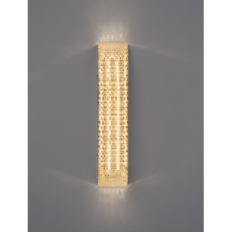 Kinkiet glamour Karina LED | Złoty, 37cm | Decolab24