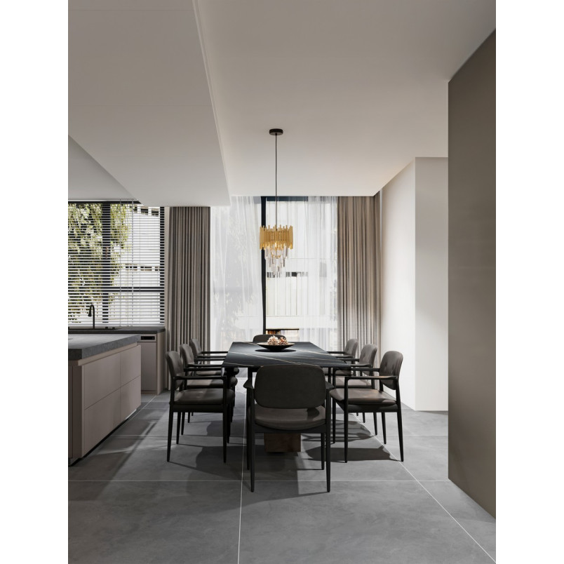 Lampa wisząca kryształowa Limagona 24cm złota | Decolab24