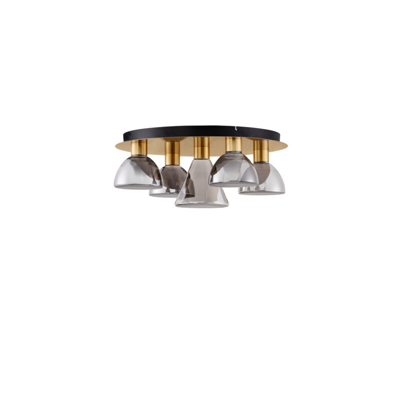 Plafon szklany Viox V LED - Elegancki design | Decolab24