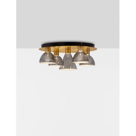 Plafon szklany Viox V LED - Elegancki design | Decolab24