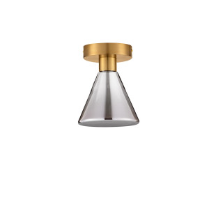 Plafon szklany Viox LED - Modern, Dymione Szkło | Decolab24
