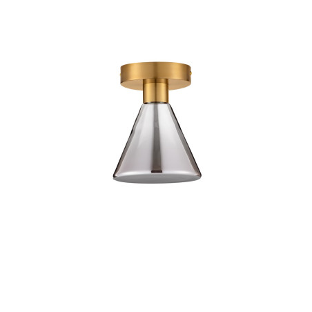 Plafon szklany Viox LED - Modern, Dymione Szkło | Decolab24