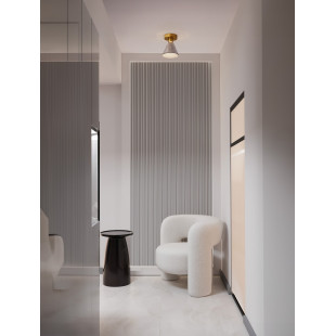 Plafon szklany Viox LED - Modern, Dymione Szkło | Decolab24