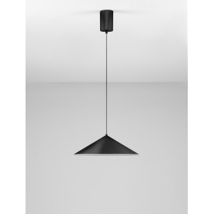 Lampa Wisząca Stożek Luik LED Czarna | Decolab24