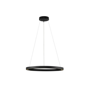 Lampa wisząca Sodeo LED - Czarna, Okrągła | Decolab24