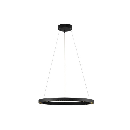 Lampa wisząca Sodeo LED - Czarna, Okrągła | Decolab24