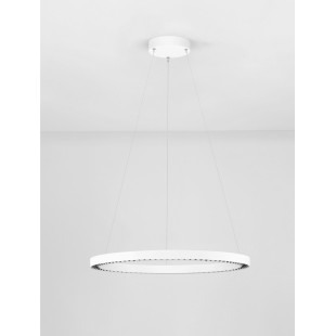Lampa wisząca Sodeo LED - nowoczesny design, 65cm, biała | Decolab24