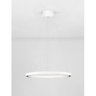 Lampa wisząca Sodeo LED - nowoczesny design, 65cm, biała | Decolab24
