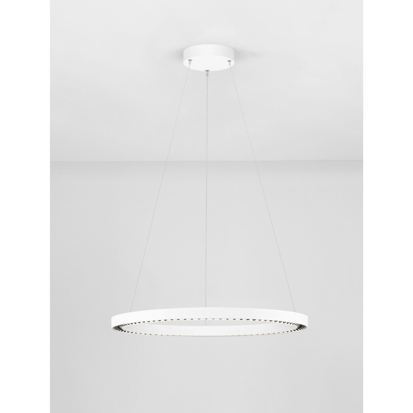 Lampa wisząca Sodeo LED - nowoczesny design, 65cm, biała | Decolab24