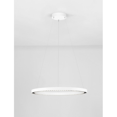 Lampa wisząca Sodeo LED - nowoczesny design, 65cm, biała | Decolab24