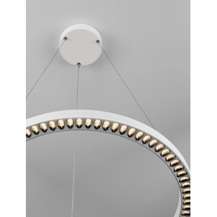 Lampa wisząca Sodeo LED - nowoczesny design, 65cm, biała | Decolab24