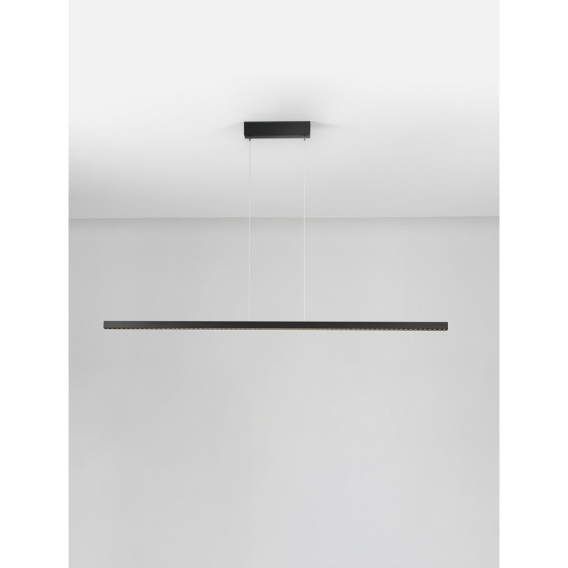 Lampa wisząca LED Sodeo | 159cm, czarna | Decolab24