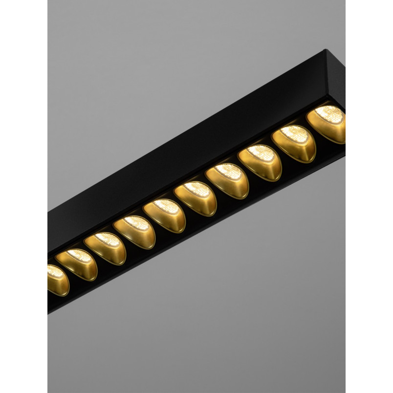 Lampa wisząca LED Sodeo | 159cm, czarna | Decolab24