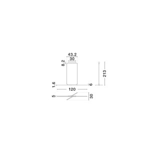 Lampa wisząca Korasso LED | Nowoczesny design, 120cm