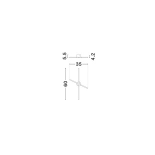 Kinkiet LED Korasso | Nowoczesny design, regulacja barwy