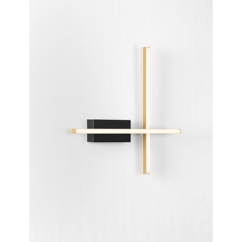 Kinkiet LED Mqua - Nowoczesny Design, Złoty | Decolab24