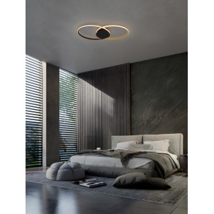 Plafon LED Oavea: Nowoczesny design, ciepłe światło | Decolab24