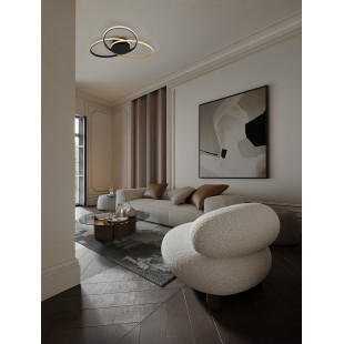 Plafon LED Oavea: Nowoczesny design, 3200K - Decolab24