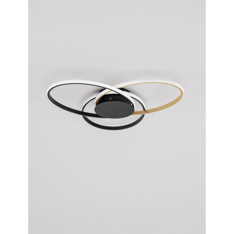 Plafon LED Oavea: Nowoczesny design, 3200K - Decolab24
