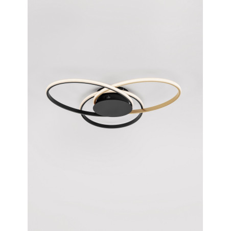 Plafon LED Oavea: Nowoczesny design, 3200K - Decolab24
